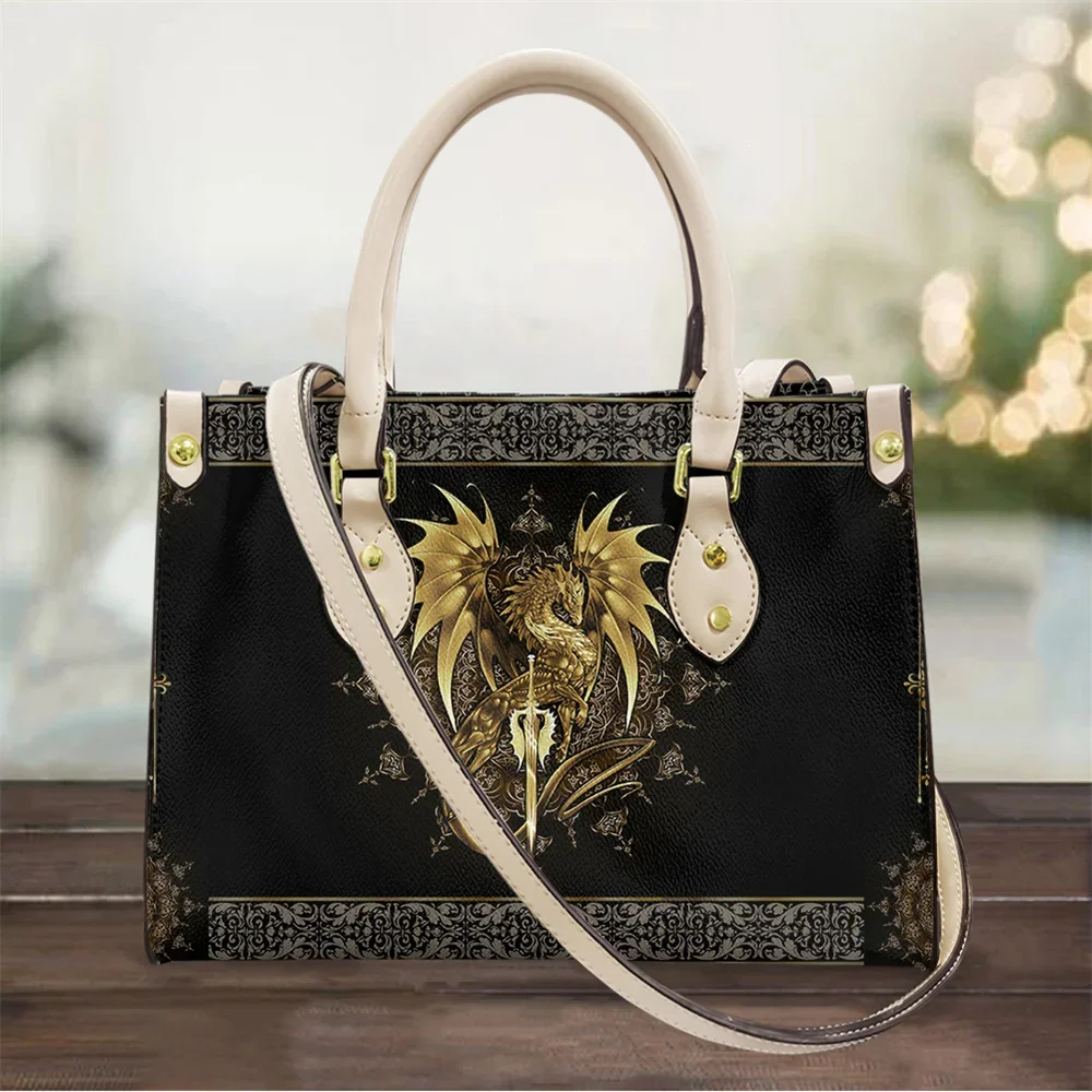 Women Bags Golden - Borse da donna con manico superiore