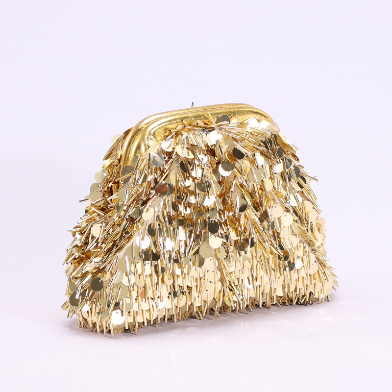 Nuova Borsa Clutch da Donna Do - Women Bags Golden recensione e prezzo