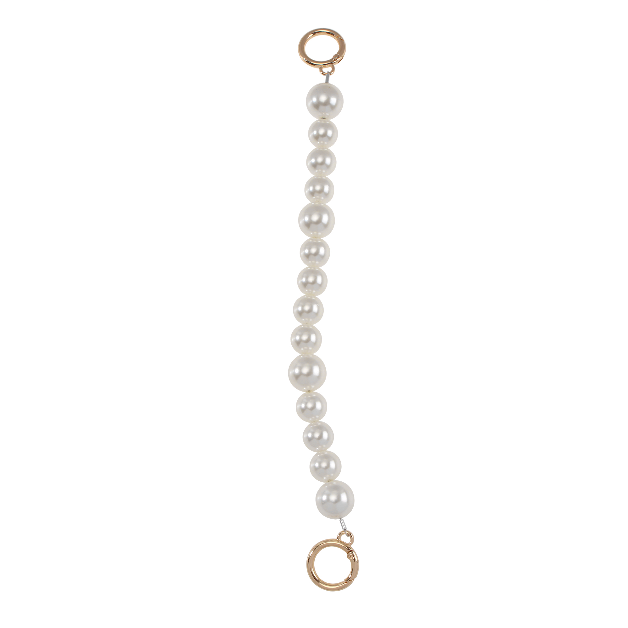 New Pearl Bead Handle Chain Sh - Women Bags Golden recensione e prezzo