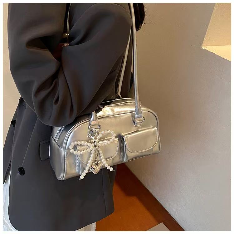 Borsa a mano in acrilico 2026  - Women Bags Golden recensione e prezzo