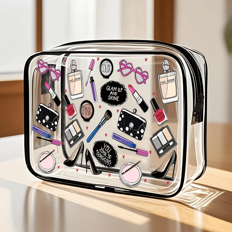 Borsa per Trucchi Trasparente  - Women Bags For Airport recensione e prezzo