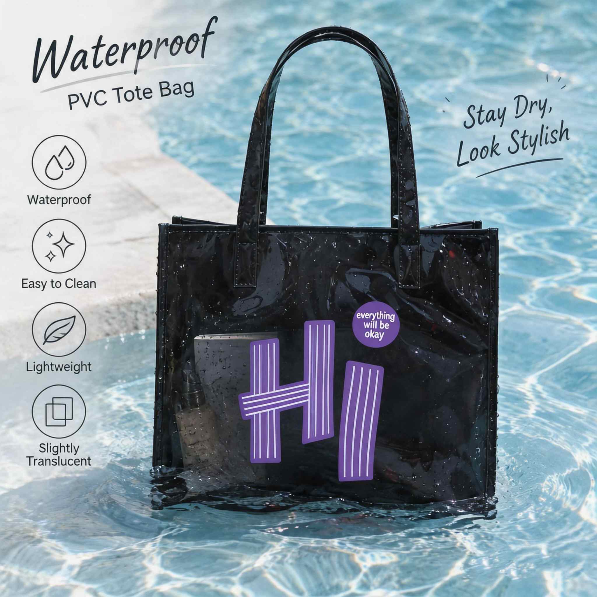 Borsa Trasparente in PVC per D - Women Bags Lv recensione e prezzo